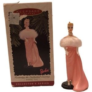 HALLMARK KEEPSAKE CHRISTMAS ORNAMENT Enchanted Evening BARBIE 1996